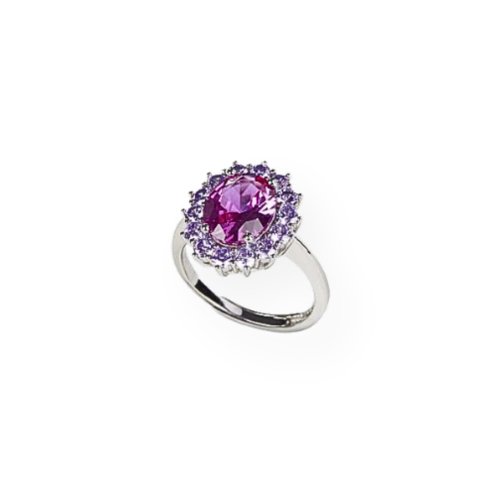 Anello Kate Grande Degradè, in Argento 925