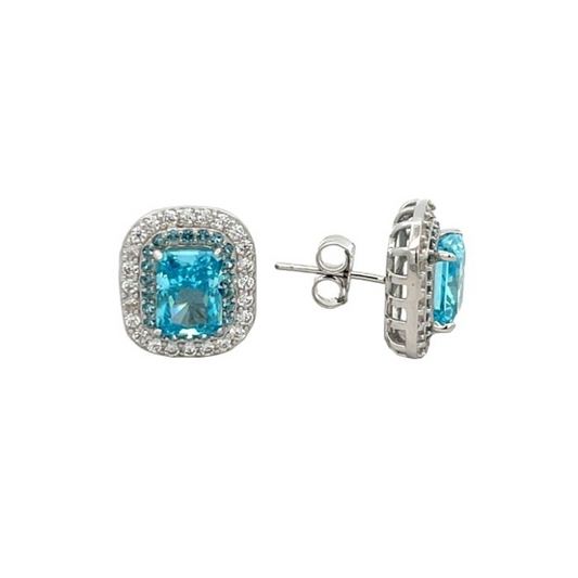 Orecchini Kate Rettangolo, Luxury in Argento S925