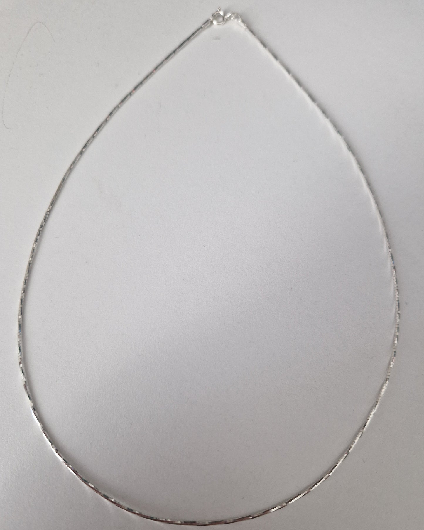 925 Silver Rose Crystal Multicolor Curb Necklace