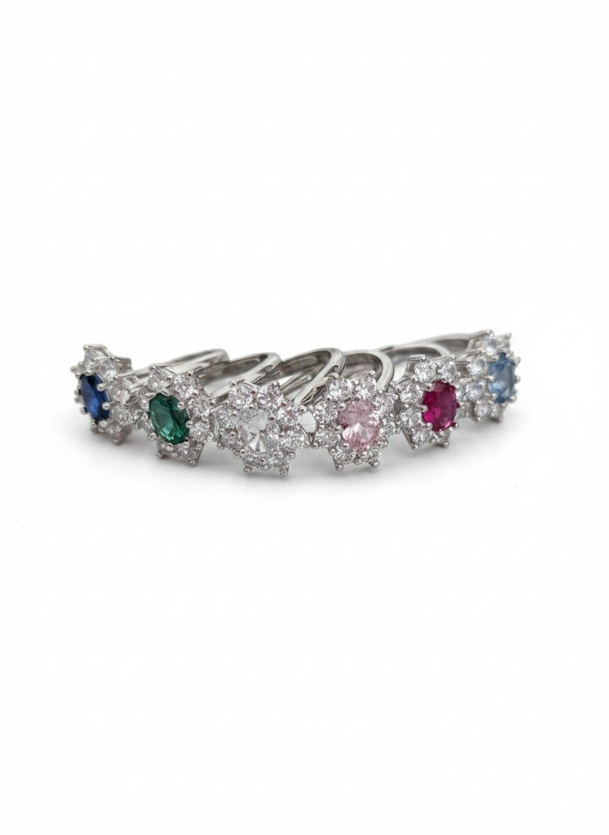 Kate Standard Aquamarine Ring, in S925 SILVER