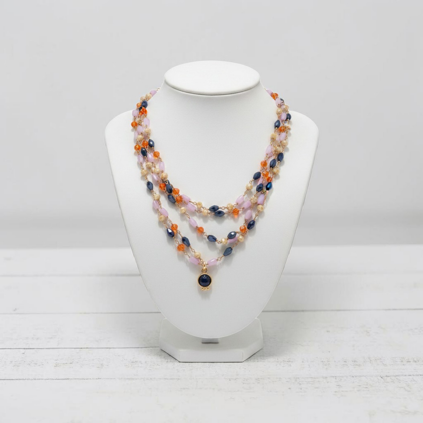 6mm COLOR Light Point Earrings, Exclusive Production, 925 Silver