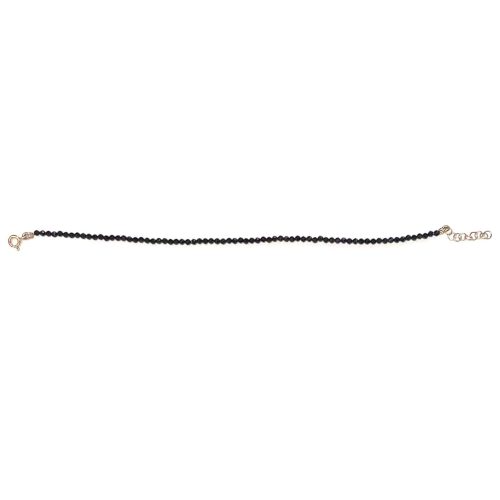 Braccialetto Pietre 1mm, Argento S925