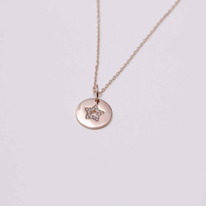 Collane con Stella o Cuore, in Argento 925