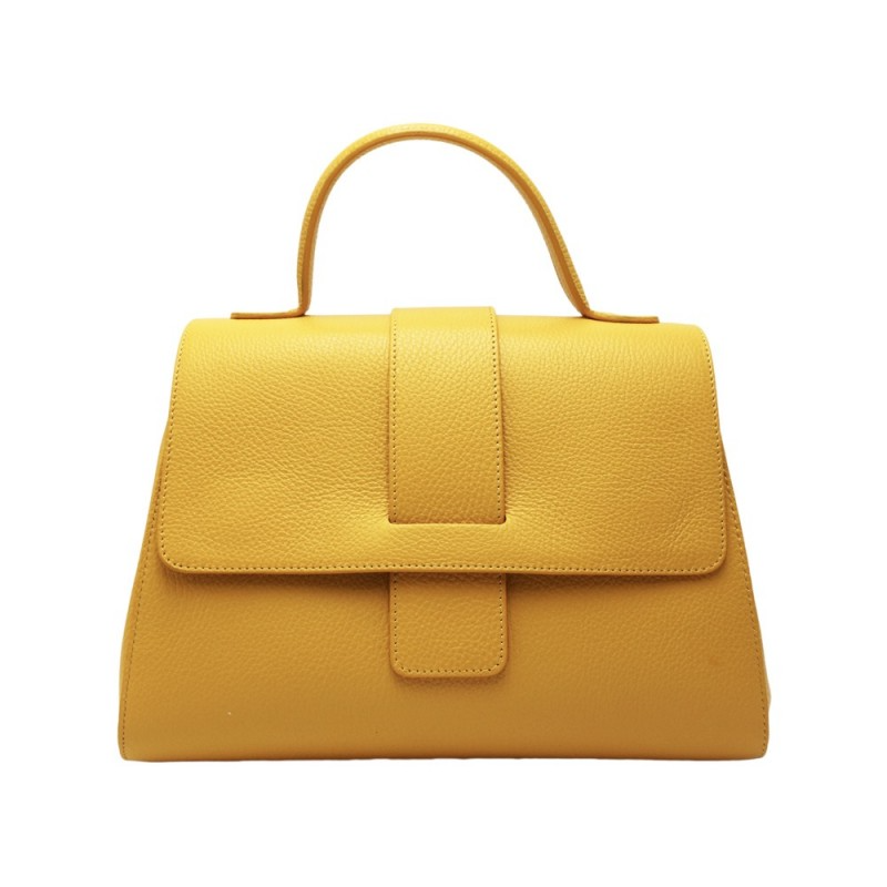Borsa in Pelle Trapezio - diversi colori