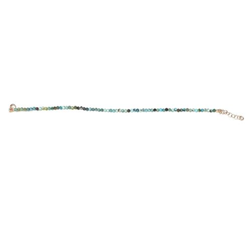 Braccialetto Pietre 1mm, Argento S925