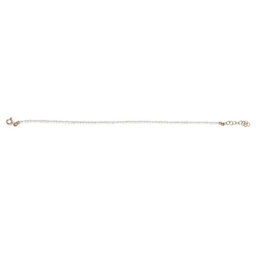 Braccialetto Pietre 1mm, Argento S925