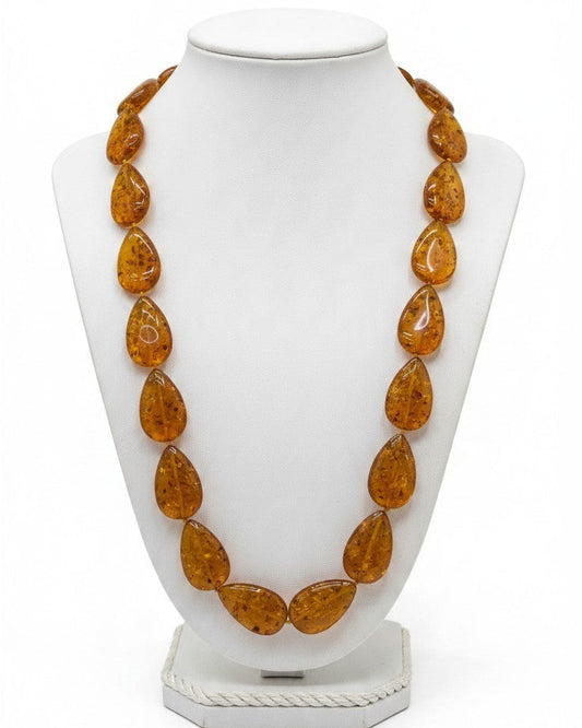 Collana Maxi in Pasta di Ambra