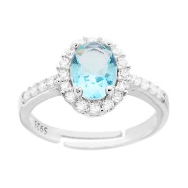 Kate Standard Aquamarine Ring, in S925 SILVER