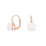 Square Earrings with Point of Light - Elegance and Brilliance
