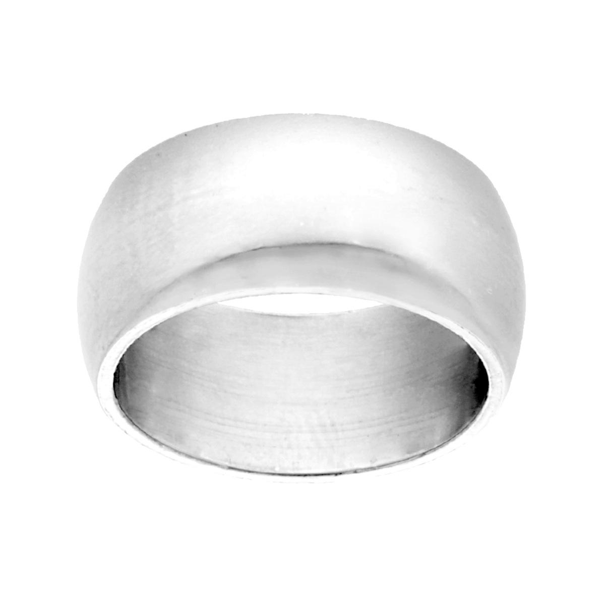 Anello Fede Classica Bombata Lucida mm 9.1 , in Argento s925