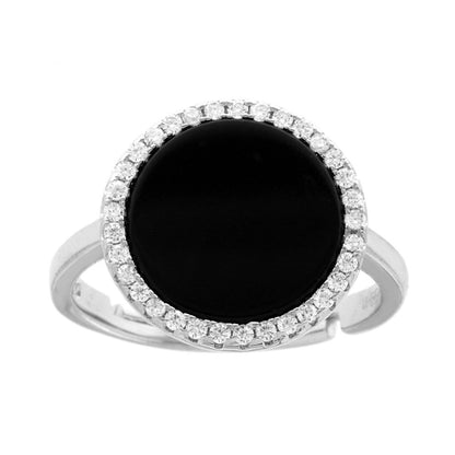 Black Star Ring, s925 Silver