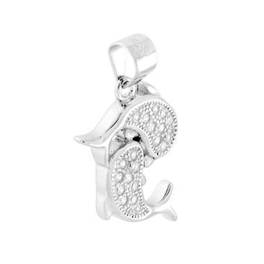 Cross and Pearl Necklace – in 925 Silver