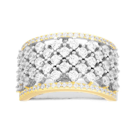 Anello Semi Fascia Nido Ape, in ARGENTO S925