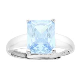 Kate Standard Aquamarine Ring, in S925 SILVER
