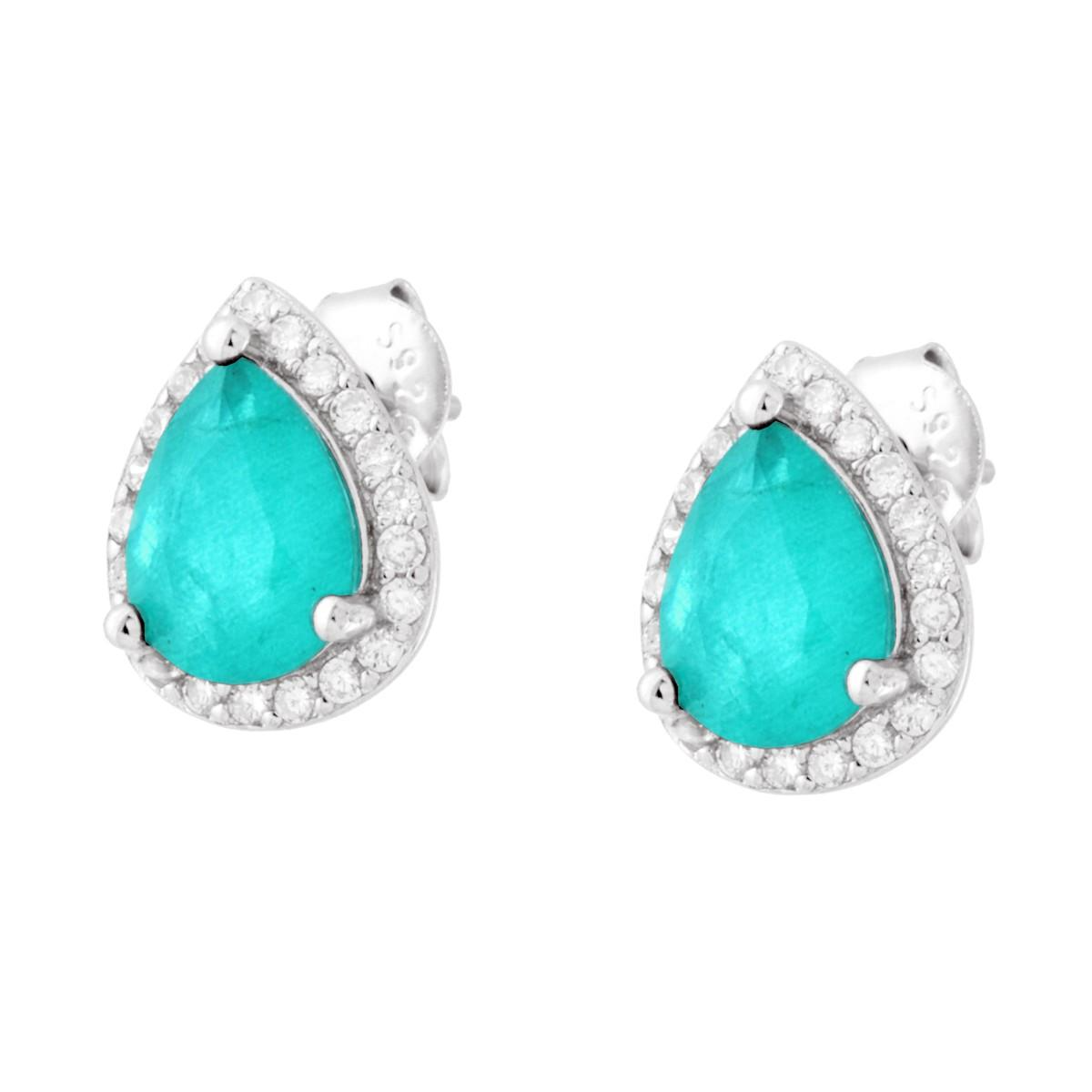 Orecchini Kate Paraiba, in ARGENTO S925
