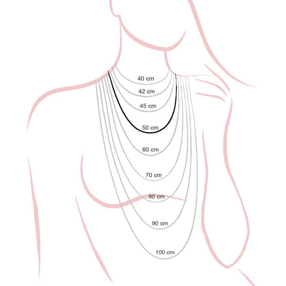 S925 Silver and Gold Rope Necklace 