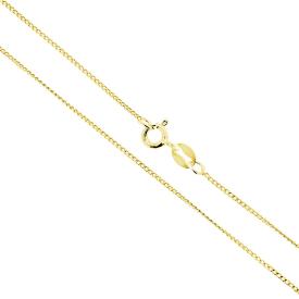 Catena Veneziana Diamantata 40 cm - Argento s925