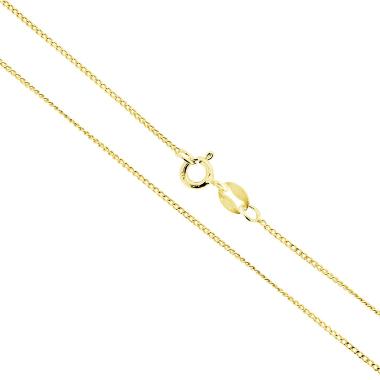 S925 Silver and Gold Rope Necklace 