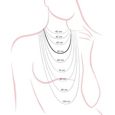 S925 Silver and Gold Rope Necklace 