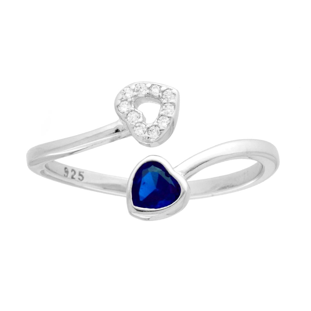 Solitaire Ring with Green Oval Zircon, in S925 SILVER