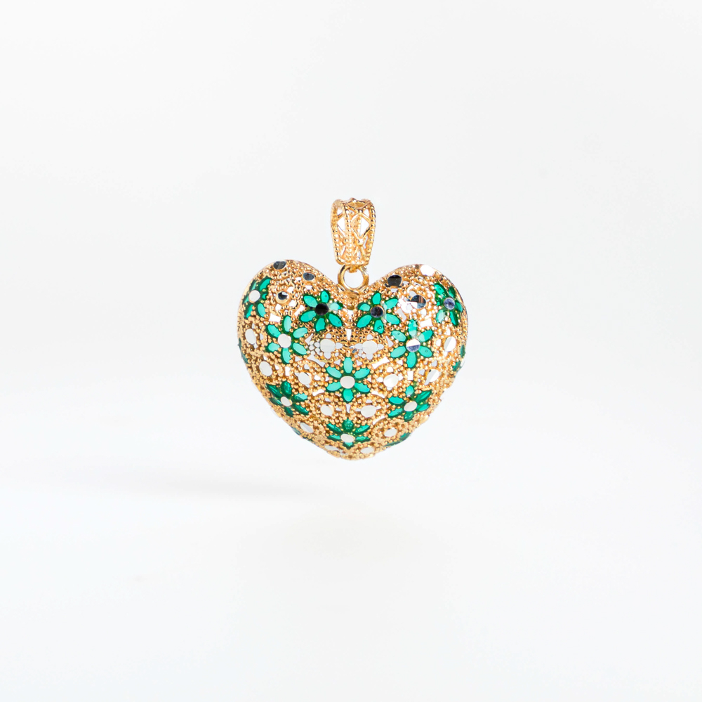 Collana con Ciondolo in Filigrana Preziosa, Argento s925