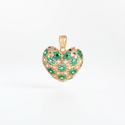 Collana con Ciondolo in Filigrana Preziosa, Argento s925