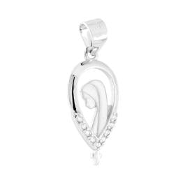 Ruby Light Point Pendant, in S925 Silver