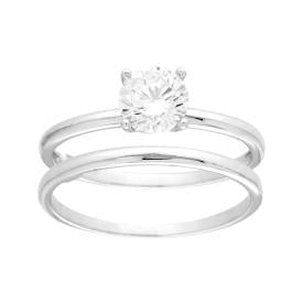 Solitaire Ring with Green Oval Zircon, in S925 SILVER