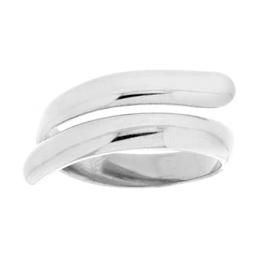 Anello Contrarie, in ACCIAIO inox
