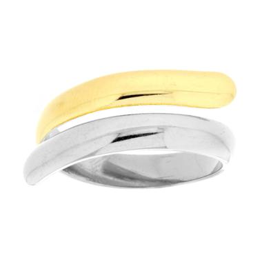 Anello Contrarie, in ACCIAIO inox