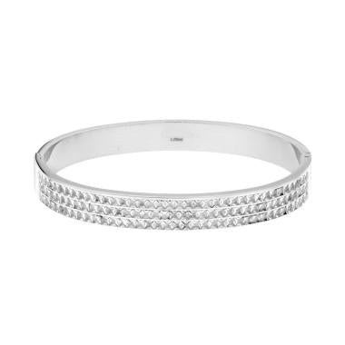 3mm Pink Tennis Bracelet, in S925 Silver