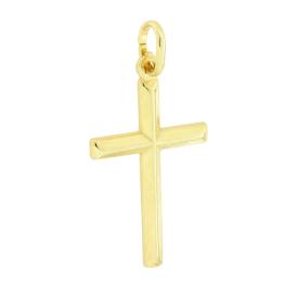 Ciondolo Croce Latina Unisex, Argento s925