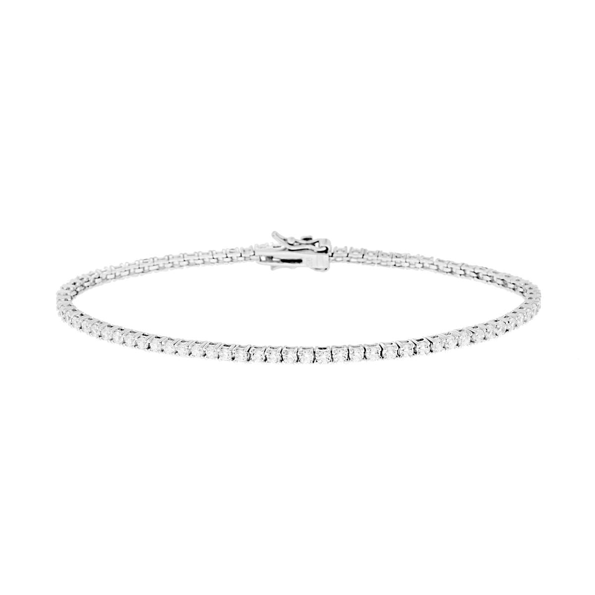 Rainbow Paraiba Tennis Bracelet, in S925 Silver