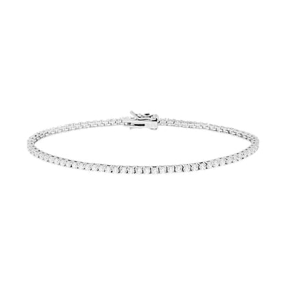 Rainbow Paraiba Tennis Bracelet, in S925 Silver