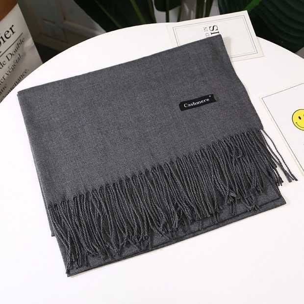 Sciarpa leggera in misto cashmere, unisex