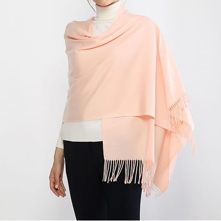 Sciarpa leggera in misto cashmere, unisex