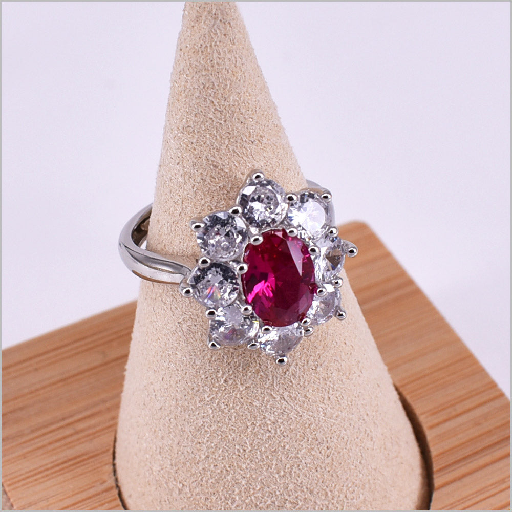Kate Standard Aquamarine Ring, in S925 SILVER