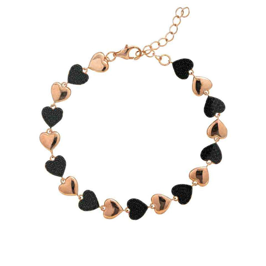 Tennis Choker Necklace, 2.3mm ADJUSTABLE Degradè, 925 Silver with Zirconia 