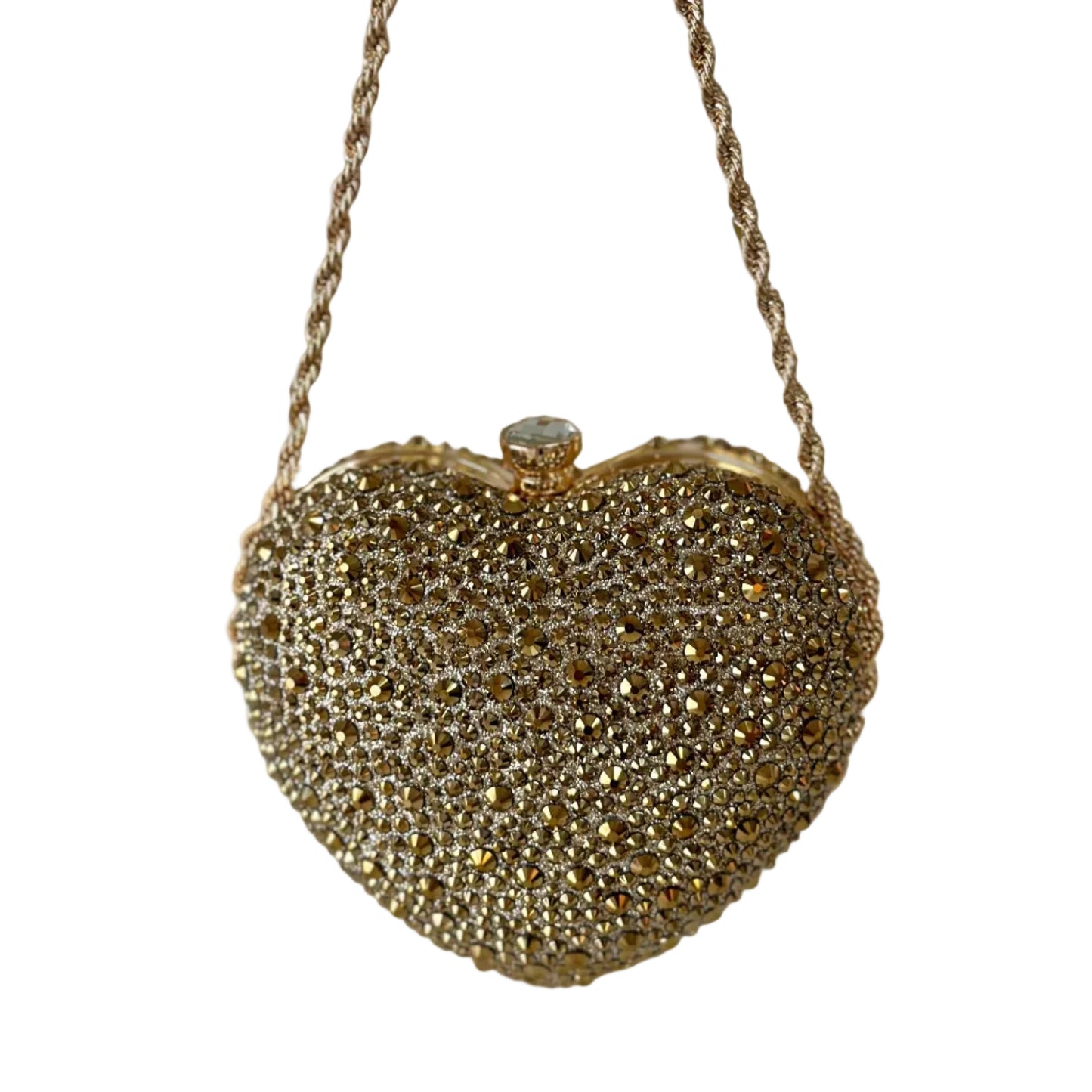 Sparkling Heart Bag, Hard Clutch