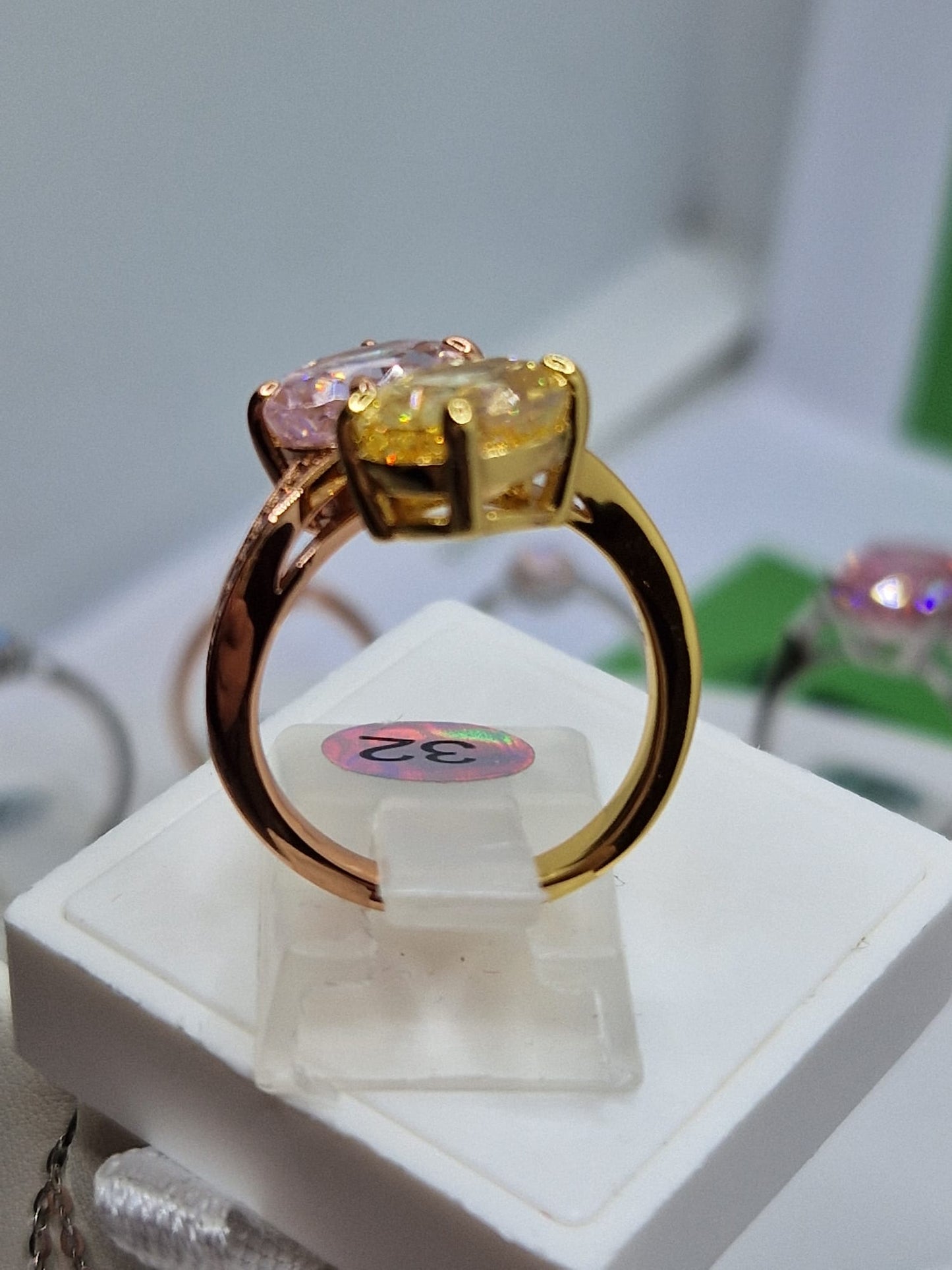 Degradè Veretta Ring, in S925 Silver
