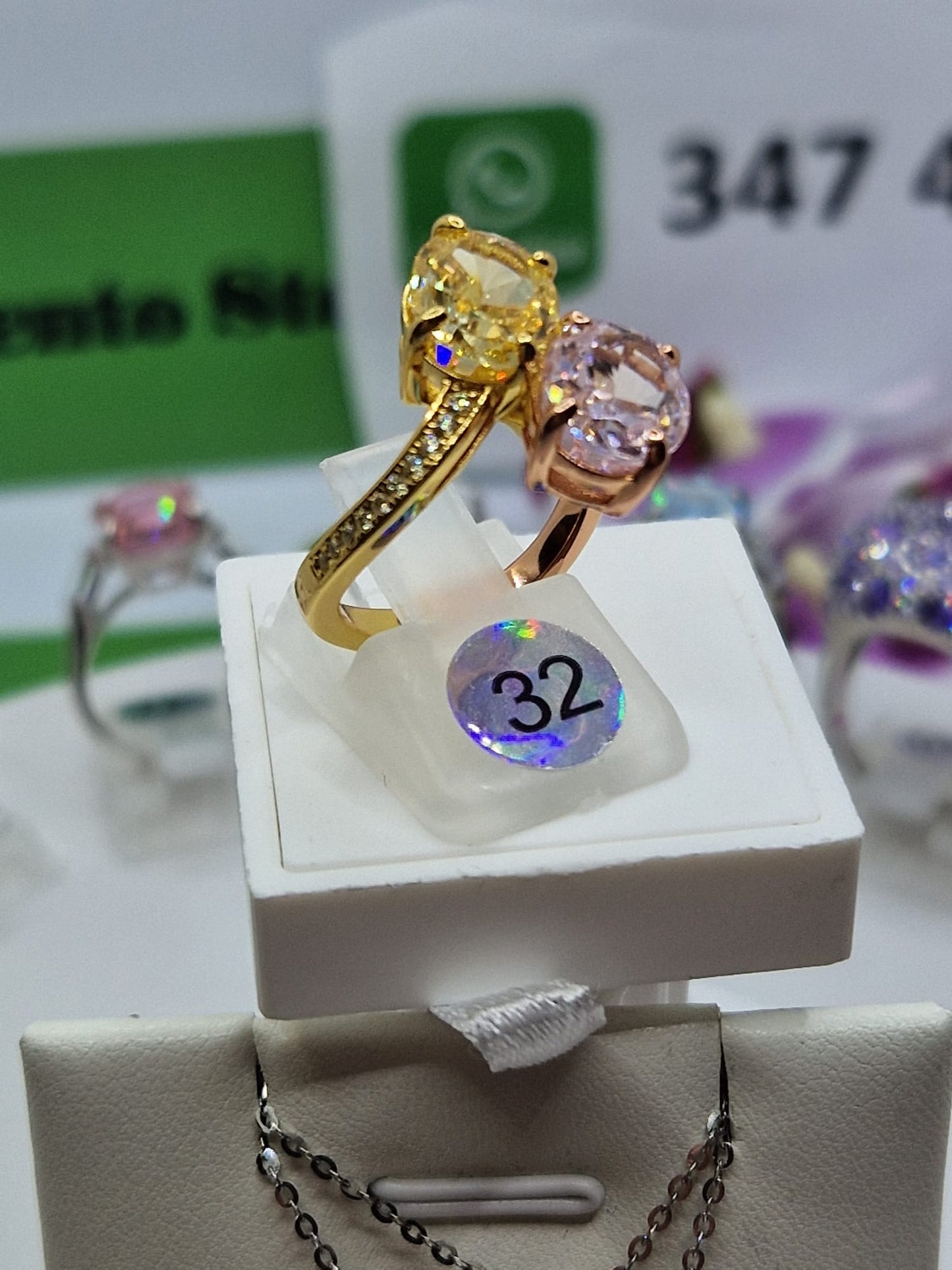 Degradè Veretta Ring, in S925 Silver