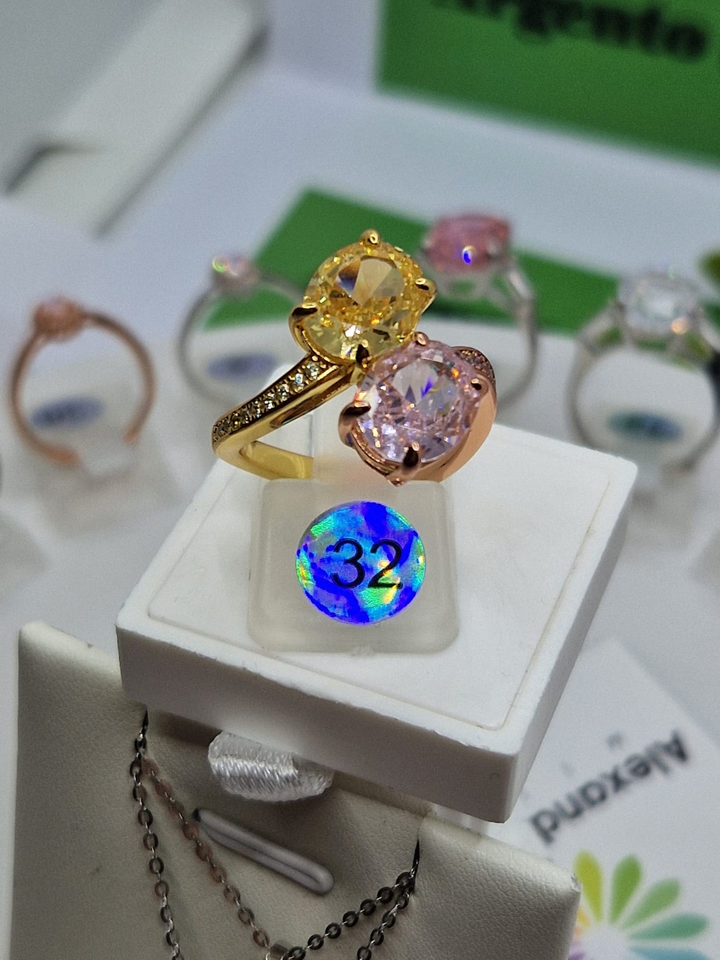 Degradè Veretta Ring, in S925 Silver