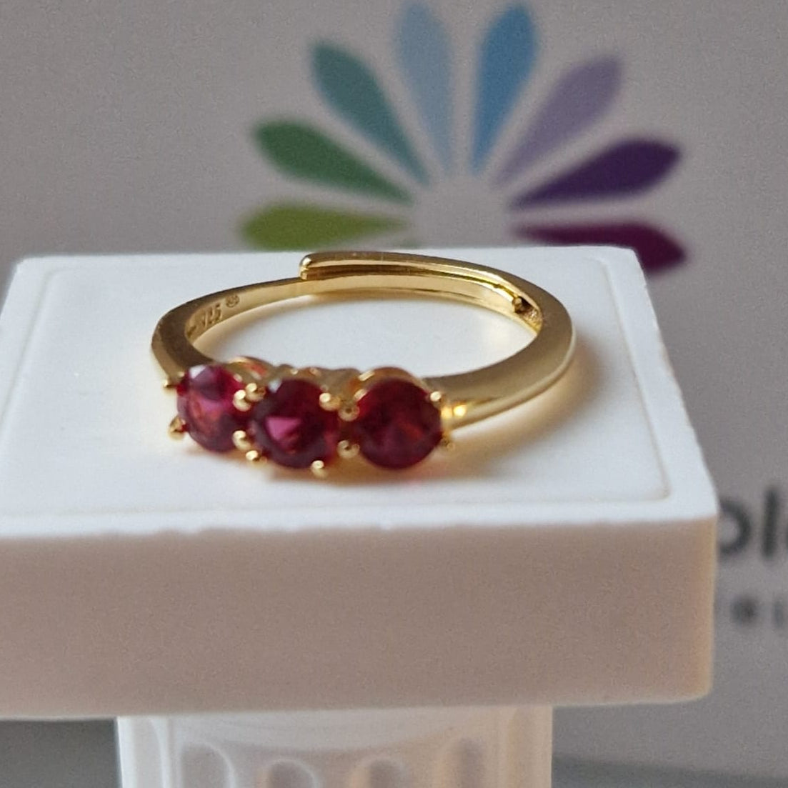 Anelli Trilogy 4mm, produzione Alexandra's Colors Esclusiva, Argento 925