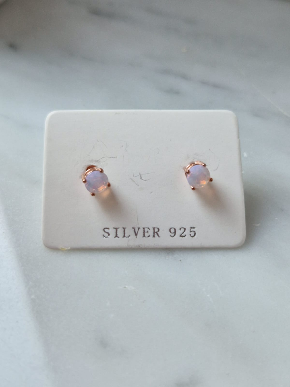 Orecchini Punto Luce COLOR 4mm, Produzione Esclusiva, Argento 925