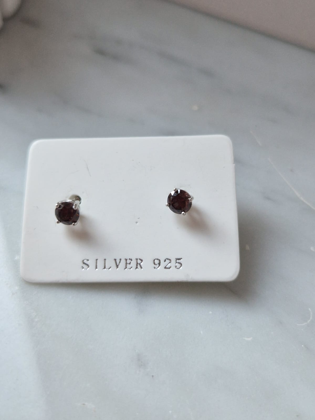 Orecchini Punto Luce COLOR 4mm, Produzione Esclusiva, Argento 925