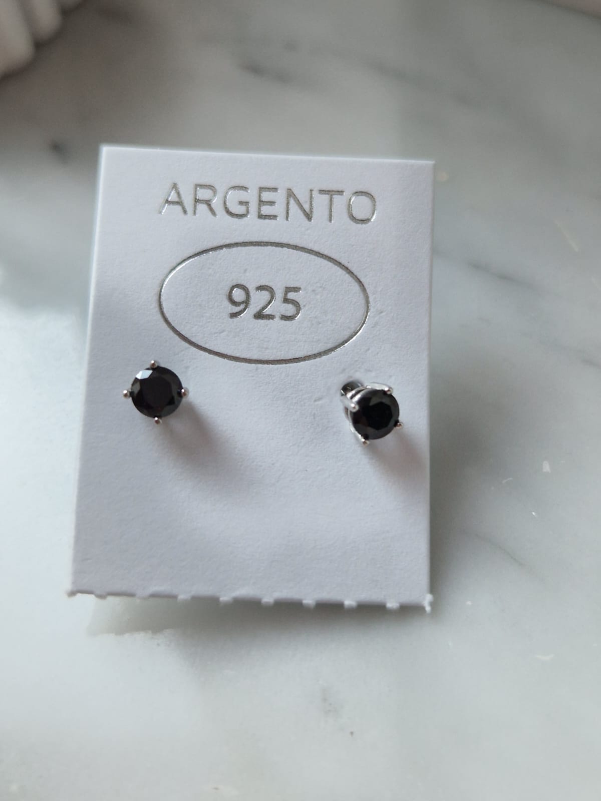 Orecchini Punto Luce COLOR 4mm, Produzione Esclusiva, Argento 925