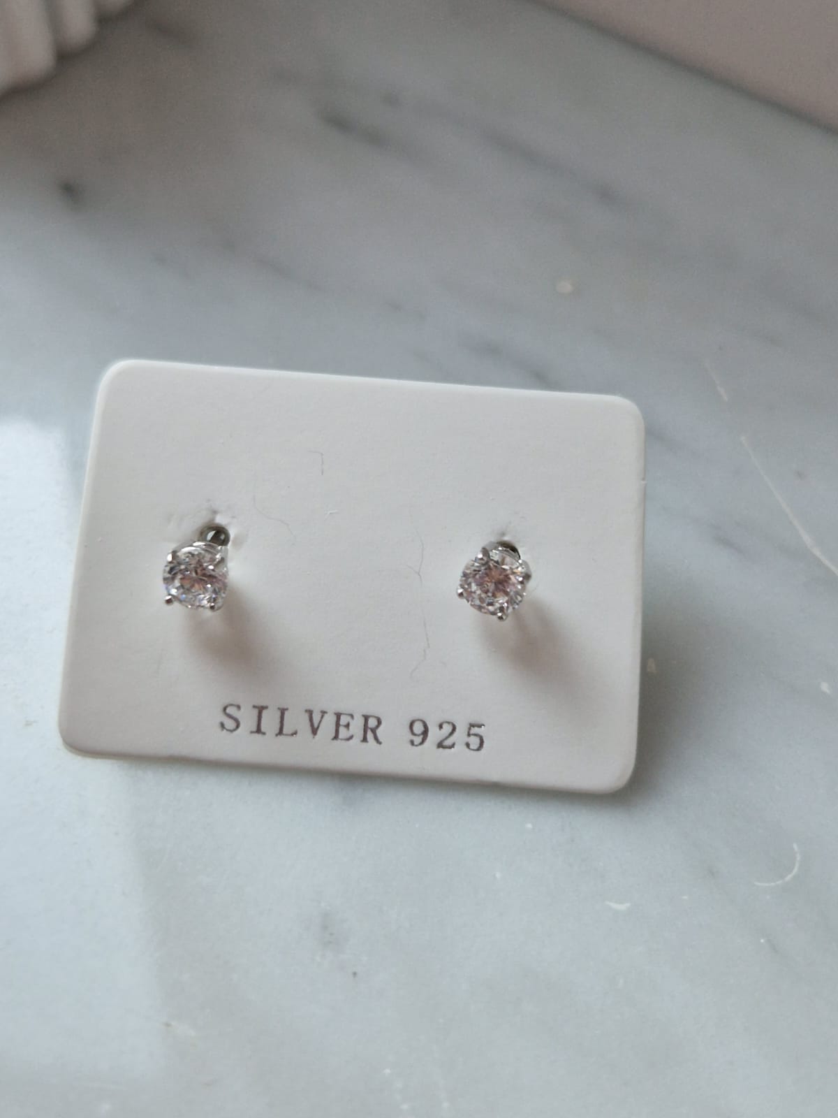 Orecchini Punto Luce COLOR 4mm, Produzione Esclusiva, Argento 925