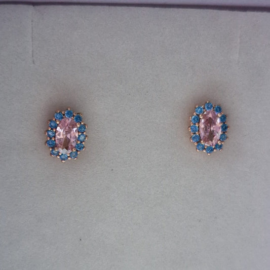 SET Micro kate Rosa/AquaBlu, Argento S925