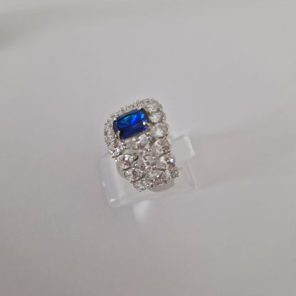 Degradè Veretta Ring, in S925 Silver