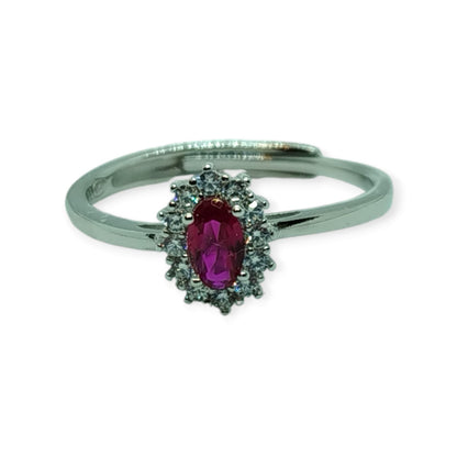 Anelli Micro kate con Pietre Preziose, Argento S925
